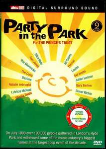 PARTY in the PARK【DVD】FOR THE PRINCE'S TRUST【PAL】