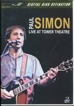 PAUL SIMON / LIVE AT TOWER THEATRE【DVD】ポール・サイモン_画像1