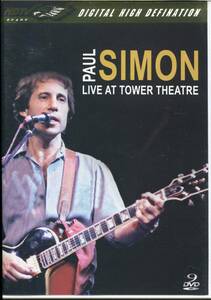 PAUL SIMON / LIVE AT TOWER THEATRE【DVD】ポール・サイモン