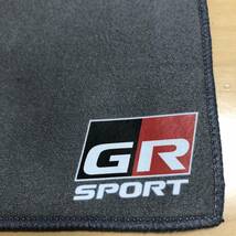 GR sports gazoo racing ロゴ タオル マイクロファイバー ヤリス アクア CHR ハイラックス 86 スープラ ハリアー カローラ 2枚セット_画像2