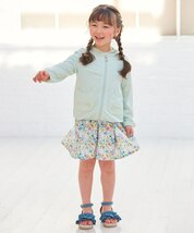 any FAM KIDS◆新品 UVカット さらさら パーカー ネコモチーフポケット オンワード樫山◆size130_画像9