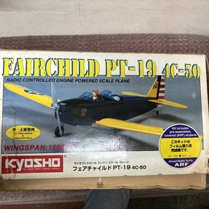 【K16】ジャンク◆京商 KYOSHO◆フェアチャイルド PT-19 4C-50♪