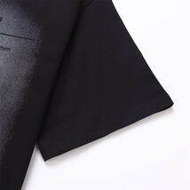 メゾンマルジェラ Maison Margiela 半袖 tシャツ 黒 バックデザイン ファッション メンズ レディース T-Shirt コットン素材 50サイズ_画像6