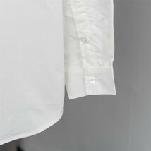 メゾンマルジェラ Maison Margiela ブラウス シャツ レディース メンズ 胸ポケット付き 白 おしゃれ ファッション 簡約 長袖シャツ Mサイズ_画像7