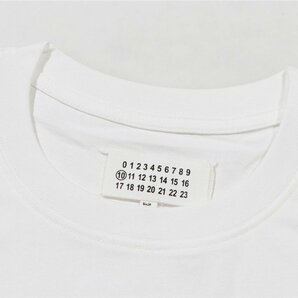 MaisonMargielaメゾンマルジェラ ナンバーズ ロゴ メンズ Tシャツ 白 半袖 シャツ 夏 男女兼用 トップス Mサイズの画像5
