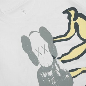 Travis Scott Cactus Jack x KAWS For Fragment Tee White 半袖Tシャツ カットソー Tシャツ ホワイト Lサイズの画像3