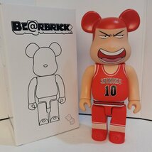 BE@RBRICK ベアブリック 桜木花道 フィギュア 400% メディコム・トイ MEDICOM TOY 全高約280mm_画像1