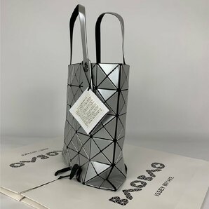 BAOBAO LUCENT バオバオ ルーセント トートバッグ 6x6 ISSEY MIYAKE シルバーの画像3