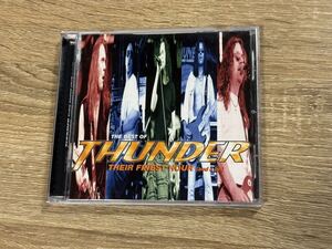 THUNDER [サンダー] 1995年ベスト盤『THEIR FINEST HOUR (and a bit)』日本盤CD　ダニー・ボウズ