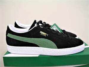 新品 PUMA SUEDE CLASSIC XXI 黒緑 29cm US11 完売サイズ プーマ スエード クラッシック XXI #374915-60 クライド CLYDE