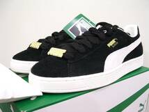 新品 PUMA SUEDE FAT LACE 黒白 US9.5 27.5cm 定価13200円 限定モデル プーマ スエード ファットレース #393167-03 クライド CLYDE_画像6