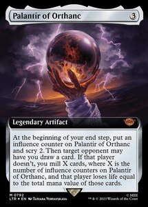 MTG ■無/英語版■ 《オルサンクのパランティール/Palant?r of Orthanc》★拡張サージFOIL★ 指輪物語:中つ国の伝承 LTR