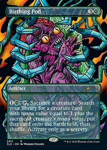 MTG ■緑/英語版■ 《出産の殻/Birthing Pod》★FOIL★ Secret Lair SLD