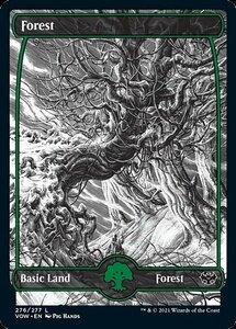 MTG ■土地/英語版■ 《森/Forest》イニストラード:真紅の契り VOW