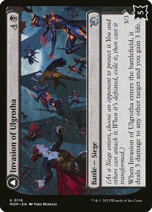 MTG ■黒/英語版■ 《ウルグローサへの侵攻/Invasion of Ulgrotha》★FOIL★ 機械兵団の進軍 MOM