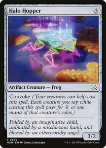 MTG ■無/英語版■ 《光素跳び/Halo Hopper》★FOIL★ 機械兵団の進軍 MOM