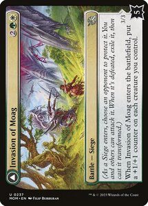 MTG ■金/英語版■ 《モアグへの侵攻/Invasion of Moag》★FOIL★ 機械兵団の進軍 MOM