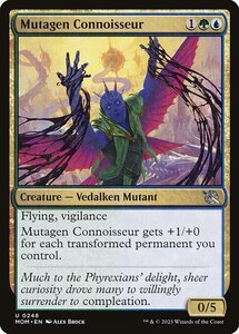 MTG ■金/英語版■ 《変異体の鑑定人/Mutagen Connoisseur》★FOIL★ 機械兵団の進軍 MOM