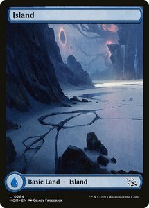 MTG ■土地/英語版■ 《島/Island》★FOIL★ 機械兵団の進軍 MOM