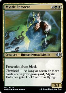 MTG ■金/英語版■ 《秘教の処罰者/Mystic Enforcer》★FOIL★ ドミナリア・リマスター DMR