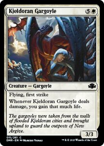 MTG ■白/英語版■ 《キイェルドーのガーゴイル/Kjeldoran Gargoyle》★FOIL★ ドミナリア・リマスター DMR