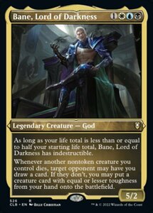 MTG ■金/英語版■ 《闇の王、ベイン/Bane, Lord of Darkness》★エッチングFOIL★ 統率者レジェンズ：バルダーズゲートの戦い CLB