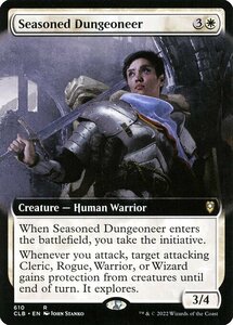 MTG ■白/英語版■ 《練達の地下探検家/Seasoned Dungeoneer》▲拡張アート▲ 統率者レジェンズ：バルダーズゲートの戦い CLB