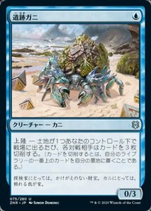 MTG ■青/日本語版■ 《遺跡ガニ/Ruin Crab》ゼンディカーの夜明け ZNR