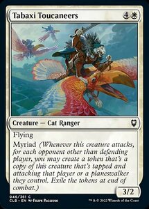 MTG ■白/英語版■ 《タバクシーの大嘴賊/Tabaxi Toucaneers》★FOIL★ 統率者レジェンズ：バルダーズゲートの戦い CLB