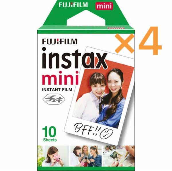 FUJIFILM instax mini チェキフイルム 40枚