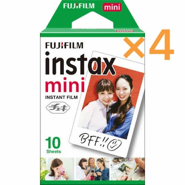 FUJIFILM instax mini チェキフイルム 40枚