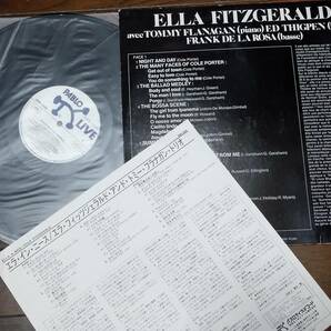 ELLA FITZGERALD/エラインニース・WJ・国内盤LP tommy flanaganの画像2