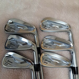 美品 SRIXON ZX7 Mk II アイアンセット #5～9、PW　6本セット 