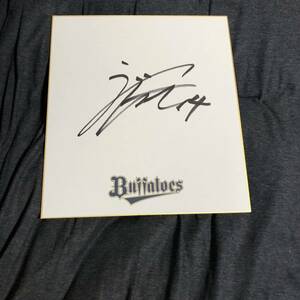 Art hand Auction Автограф игрока Orix Buffaloes Удагавы, бейсбол, Сувенир, Сопутствующие товары, знак