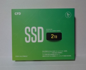 CFD MGAX シリーズ SATA接続 2.5型 SSD (2TB) 未開封