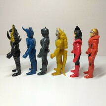 戦隊 ライブマン ソフビ 怪人 敵 アビス ガッシュ ケンプ 1988 当時物 super sentai liveman evil monster vintage sofubi figure BANDAI_画像8