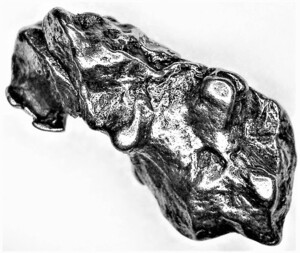 隕石　鉄隕石　カンポデルシエロ　資料付（Ｏ）