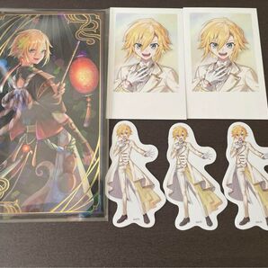 にじさんじ チェキ風カード ステッカー 妖怪万化 お札風カードレア 卯月コウ