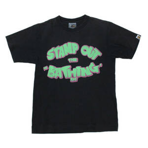 A BATHING APE 半袖Tシャツ S コットン BLK