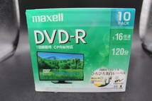 DVD-R　録画用　120分(標準)　4.7GB　10枚パック　maxell　LY-i1.240301_画像1