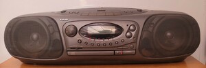 サンヨー SANYO CDラジカセ PH-Z9 CDラジオ Wカセット ラジカセ 昭和レトロ 