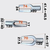 ボールジョイントセパレーター タイロッドエンドプーラー 5点セット（ 送料無料 ） KIKAIYA_画像8