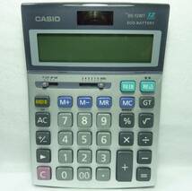 動作ok 送料無料　CASIO　12桁ソーラー電卓　DS-12WT 大型　カシオ_画像2