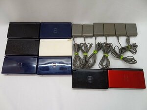 ジャンク ニンテンドー DS Lite 本体 8台 ACアダプター 6個 Nintendo 任天堂 まとめ 大量 セット 24032803