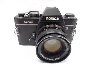 ★綺麗 KONICA Acom-1 コニカ 一眼レフ・HEXANON AR 50mm F1.7 シャッター・タイマーOK☆彡