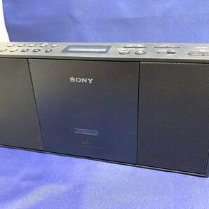 ★動作確認済み★SONY★ZS-E30★CDラジオ★ブラック★AM FM★の画像1