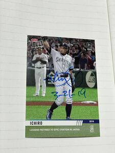 【イチロー】Topps社 直筆サインカード ICHIRO