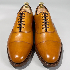 即決 REGAL リーガル ストレートチップ 内羽根式 ブラウン 茶色 メンズ 本革 レザー 革靴 25cm ビジネスシューズ フォーマル 紳士靴 A1910の画像3