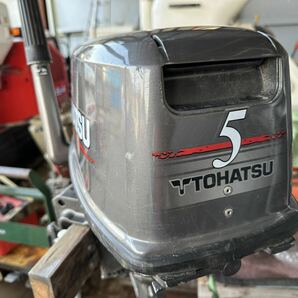 トーハツ ５馬力 S足 船外機 ２サイクル ２００４年 M5B-Sの画像2