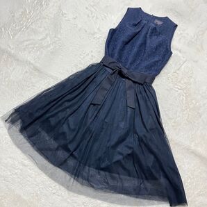 ルイルエブティック パーティドレス 2way ノースリーブ 膝丈 Sサイズ